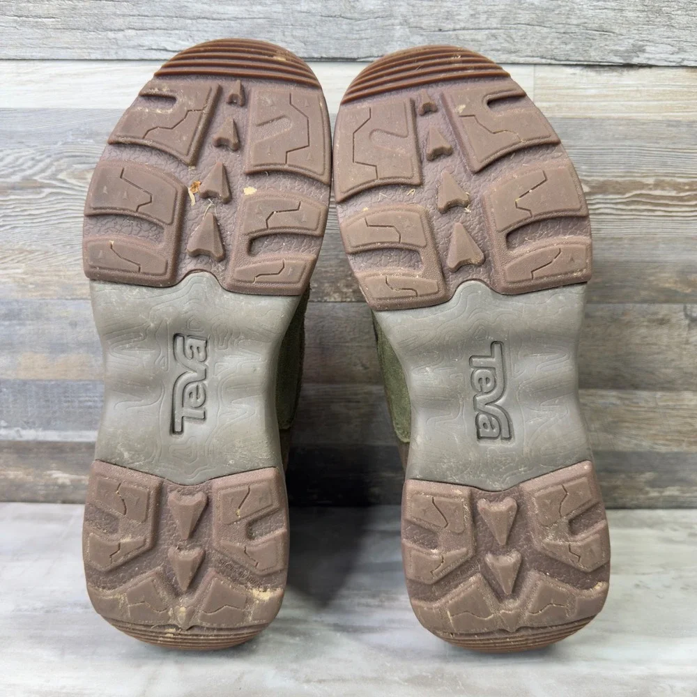 Teva Geotrecca Mid Mens Size 9 Hiking Boots Waterproof Geotrecca Olive Green